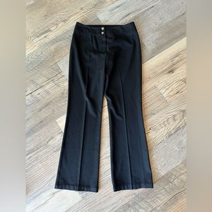 St. John Black Bootcut Pants 6